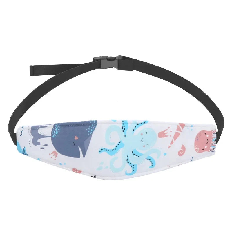 Baby Car Seat Head Support Strap Infant Stroller Safety Pillows Fastening Belt Adjustable Boy Girl Playpens Baby Head Positioner