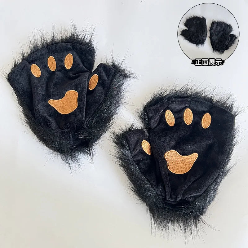 Halloween Costume For Adult Funny AFunny Plush Party Hats for Men Women Girls Boys Cosplay Christmas Holiday Beanies Y2K