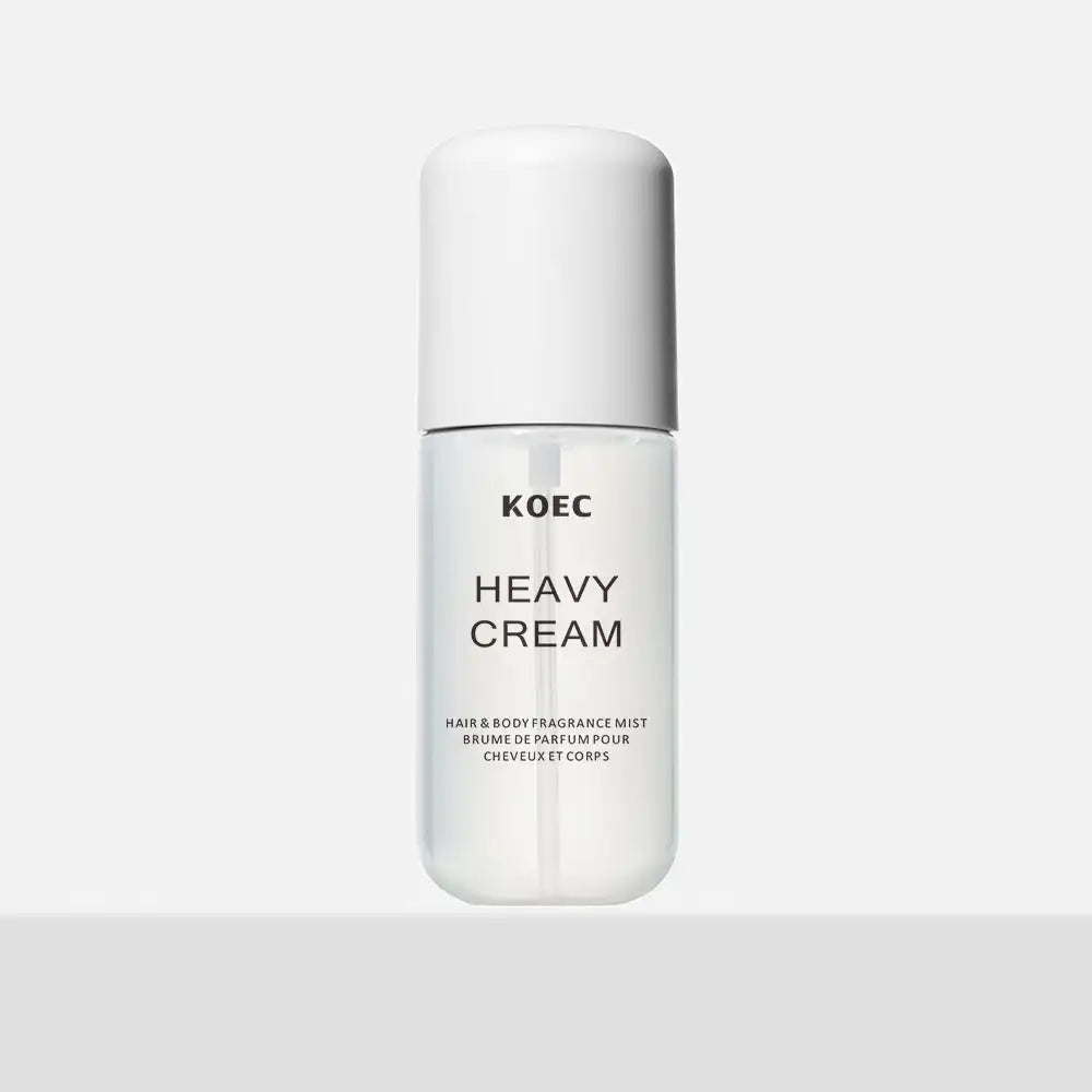 50ml KOEC Heavy Cream Fragrance Mist Perfume Moisturizing Refreshing Triple Notes Jasmine Vanilla Lemon Sugar Propylene Glycol