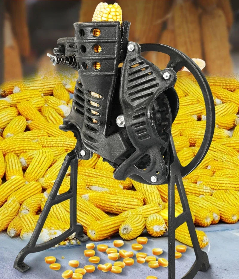 Hand Cranked Corn Thresher Household Small New Manual Corn Threshing Machine Electric