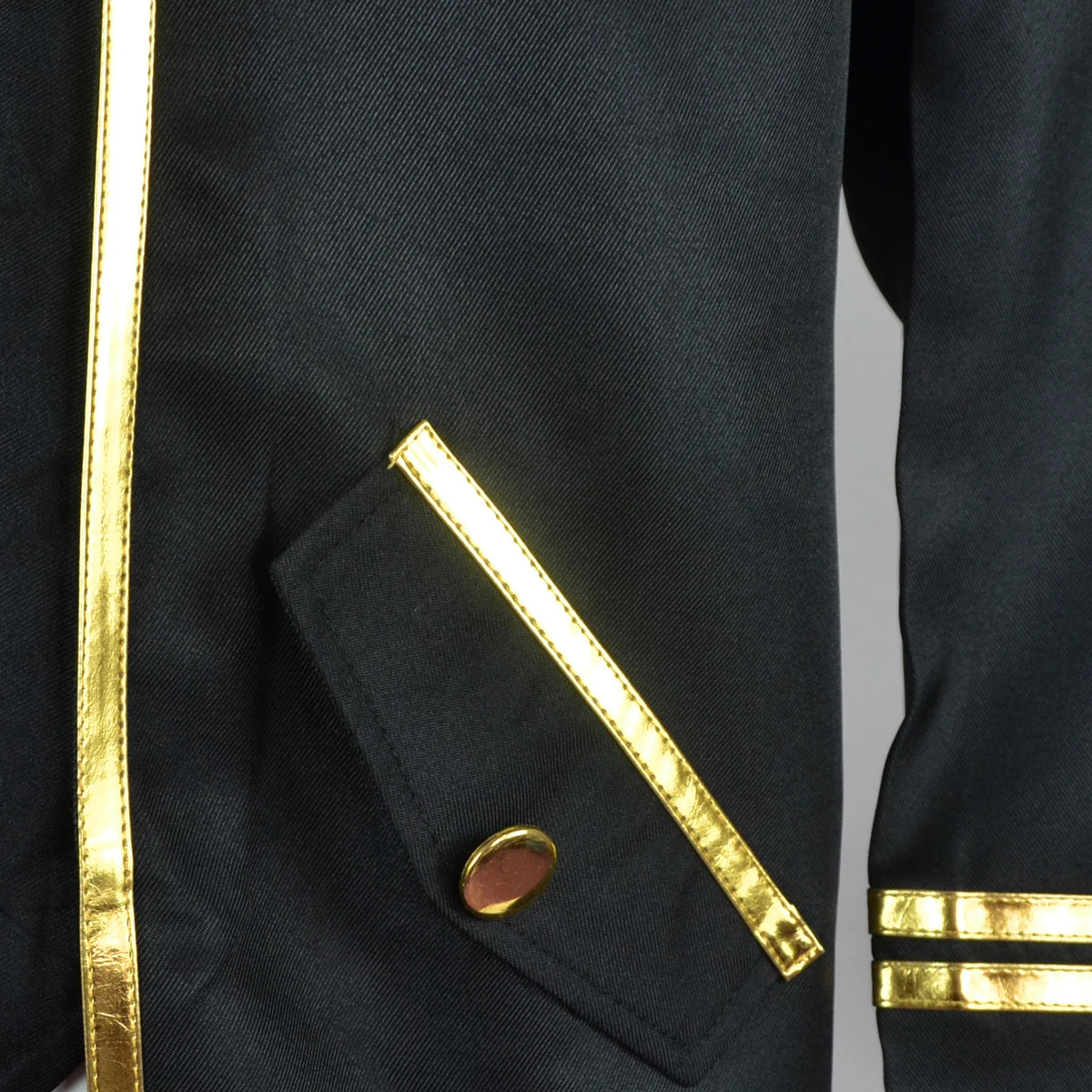 Halloween Costume Men Tuxedo Medieval Vintage Costume Male Mid-Length Punk Vintage Gilt Tuxedo Stage Performance Clothing