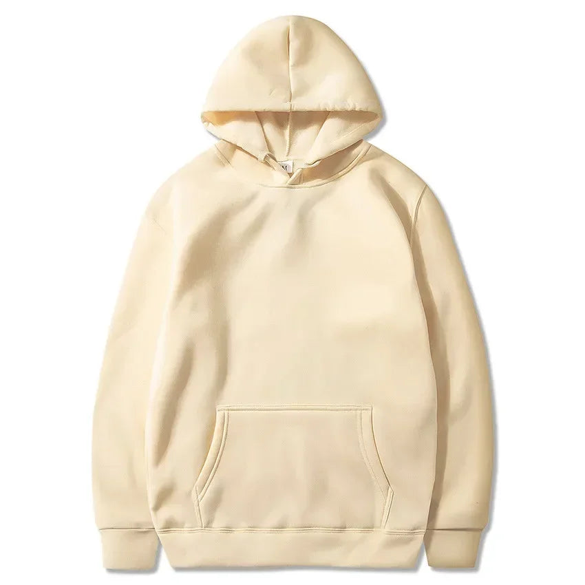 Men's Brand Monochrome, Red, Black, Gray, Pink, Casual Top, Men's and Women's Hip-hop Hoodies, Sportswear, Fashion, Autumn