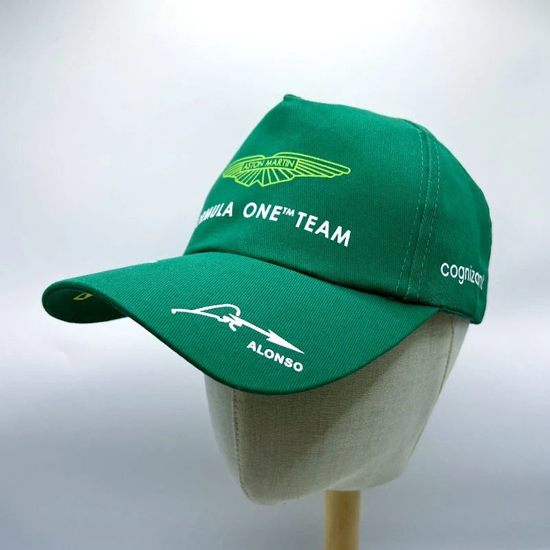 For Aston Martin DBX DBS V12 V8 DB11 DB9 Rapide AMR Vantage Team Baseball Unisex Sun Protection Hat F1 Racing Fashion Caps