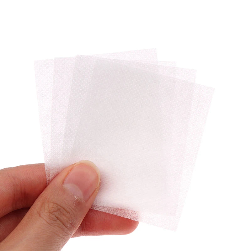 50 pcs/Bag Disposable Patch Soluble Facial Mask Paper Conus Peptide Freeze Dried Film Soluble Type Collagen Patch