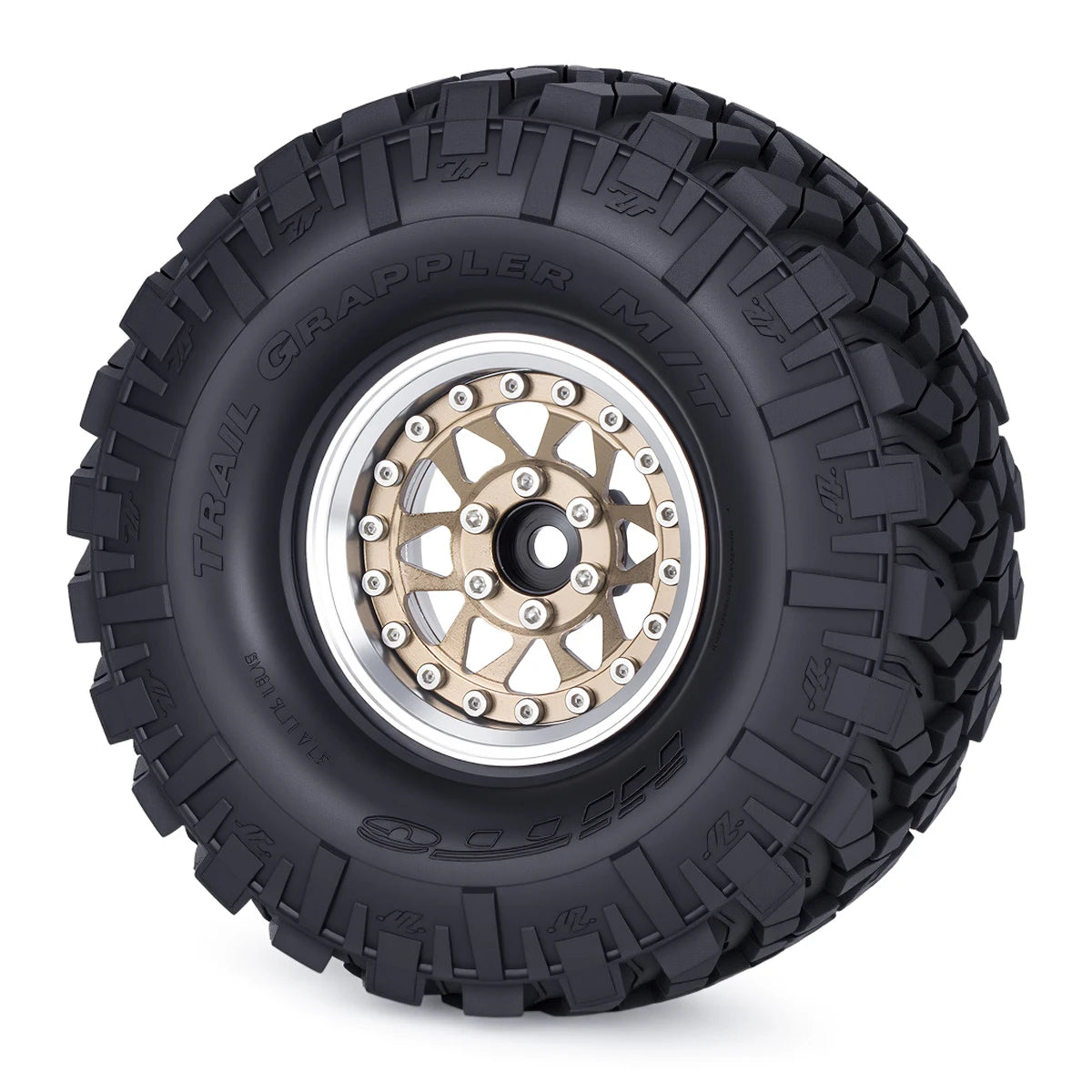 4Pcs 1.9 Aluminum Beadlock Wheel Rims Adjustable Offsetfor 1/10 RC Crawler Car TRX4 TRX6 SCX10 90046 GEN7 8 D90 Upgrade Parts