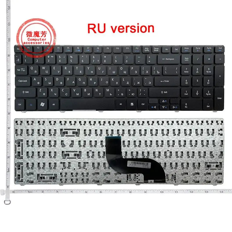 RU/US/AR/Laptop Keyboard For ACER TM 8571 5733 5744 7750G 7552G 7745G 7551G 7560G 7739 eMachines E732 E732G E732Z E732ZG 5553G
