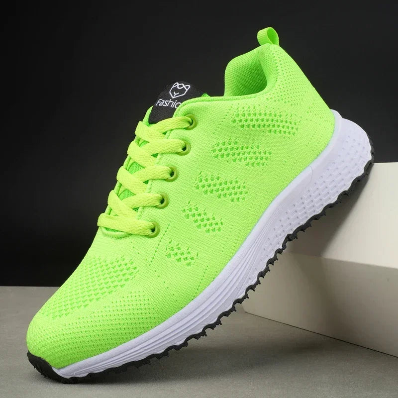 Women Walking Shoes Lightweight Breathable Sneakers 2025 Men Women Couple Casual Shoes Large-sized36-44 Flats Sneakers Men Shoes