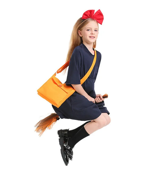 Children's Halloween Costumes Children's Clothes Little Witch Delivery Dress Miyazaki Hayao Cos Kiki Costume Love Live Cosplay