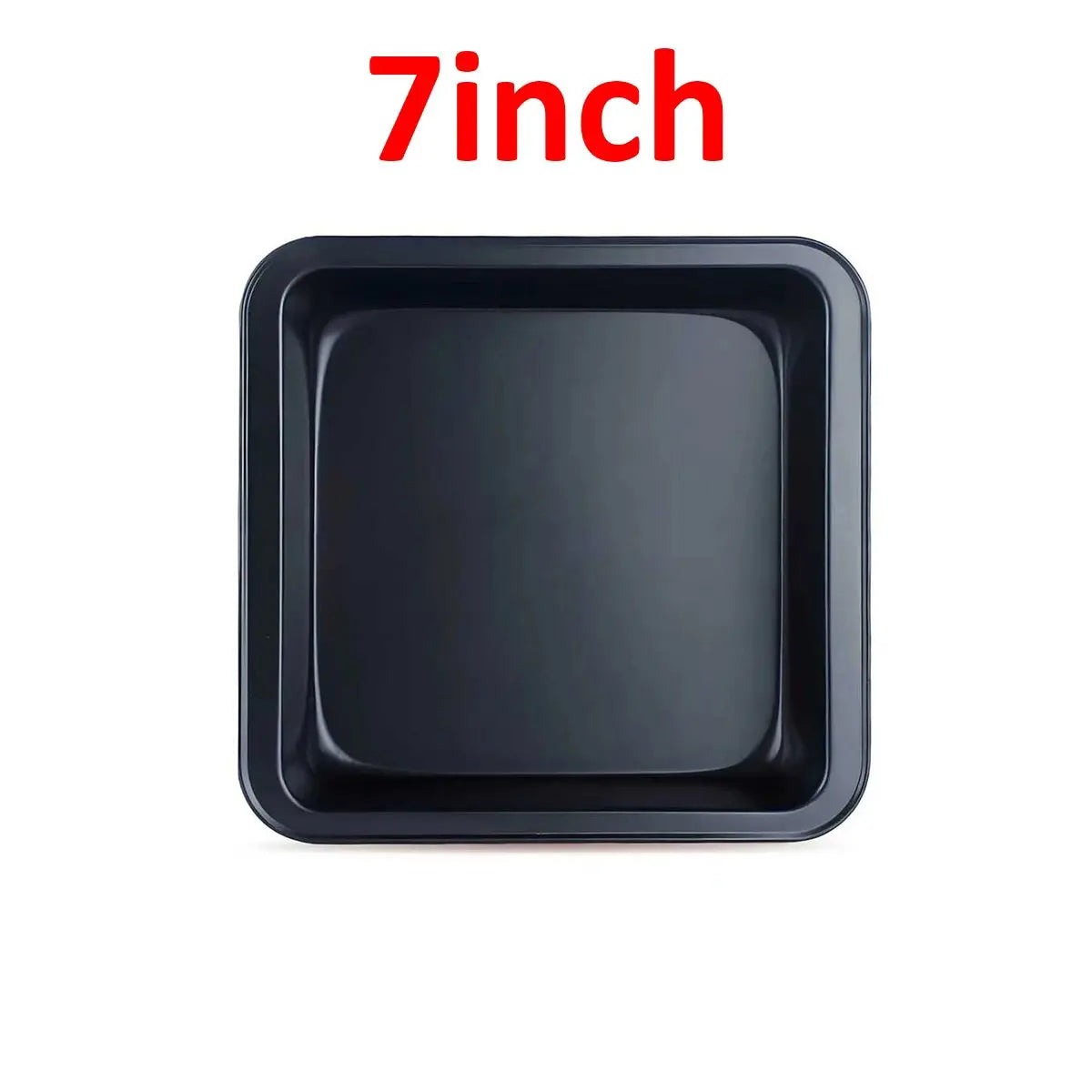 2Pcs/1Pc Square Carbon Steel Non-Stick Baking Pan, Cake Pan, Non-Stick Oven Tray, Cookie Pan - Suitable for Ovens, Air Fryers, Dishwashers, and Refrigerators, Can Be Used to Make Pizza, Fruit Salad, Grilled Fish and Meat, Bre