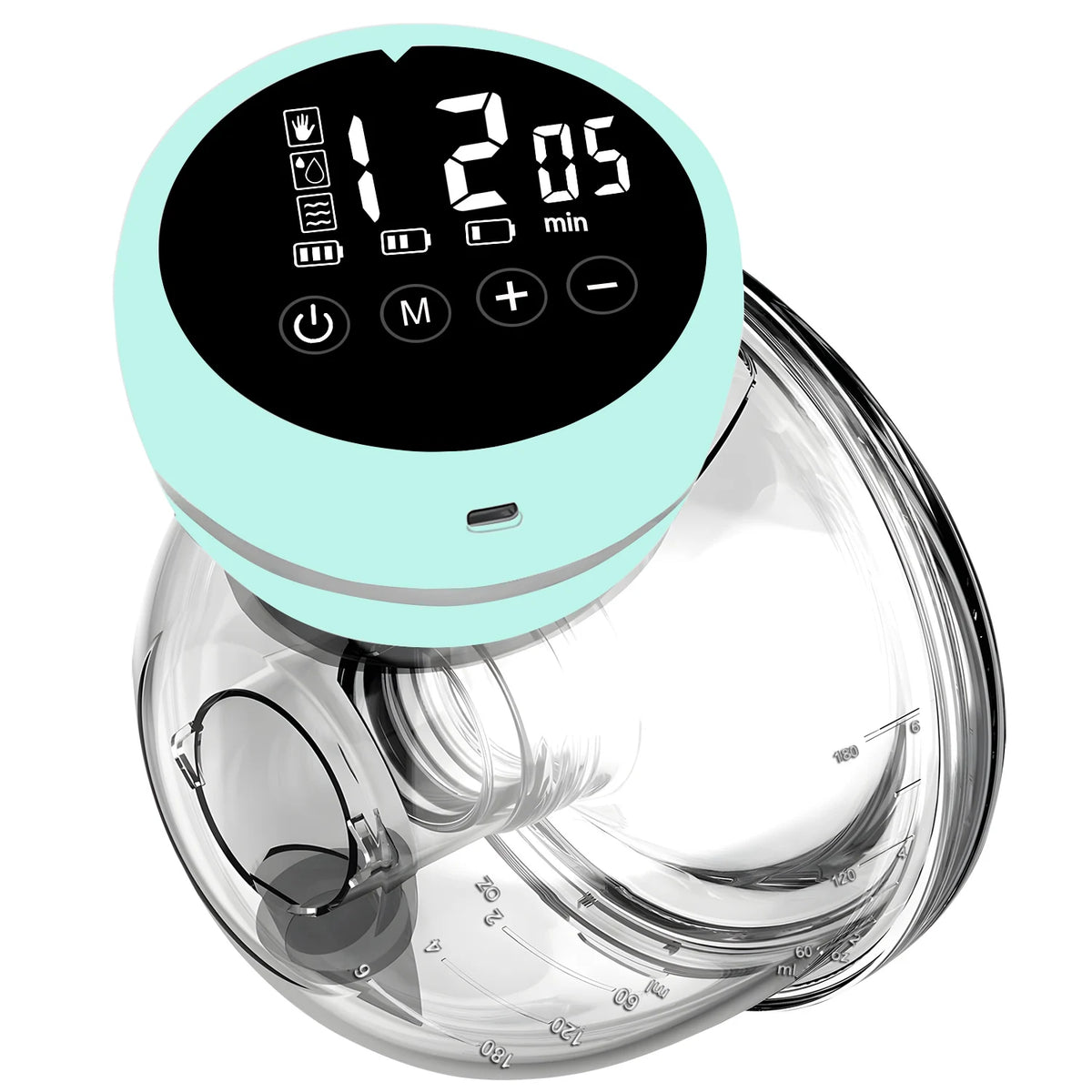 1PCS Wearable Breast Pump Portable Breast Milk Machine Fully Automatic Breast Pump Mother and Baby Supplies Electric Breast Pump