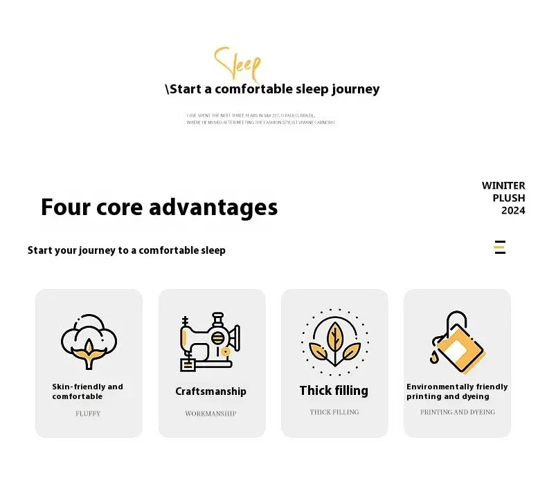 2024 NEW Winter Warm Dog Sleeping Mat Comfortable Dog Bed Plush Pet Mat for Small Medium Large Dogs Square Puppy Bed with Pillow