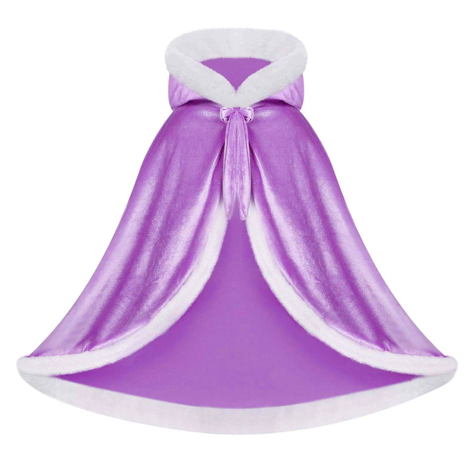 Halloween Girls Costume Kids Tangled Rapunzel Dress Kids Fantasy Princess Cosplay Dress Child Carnival Birthday Party Fancy Sets