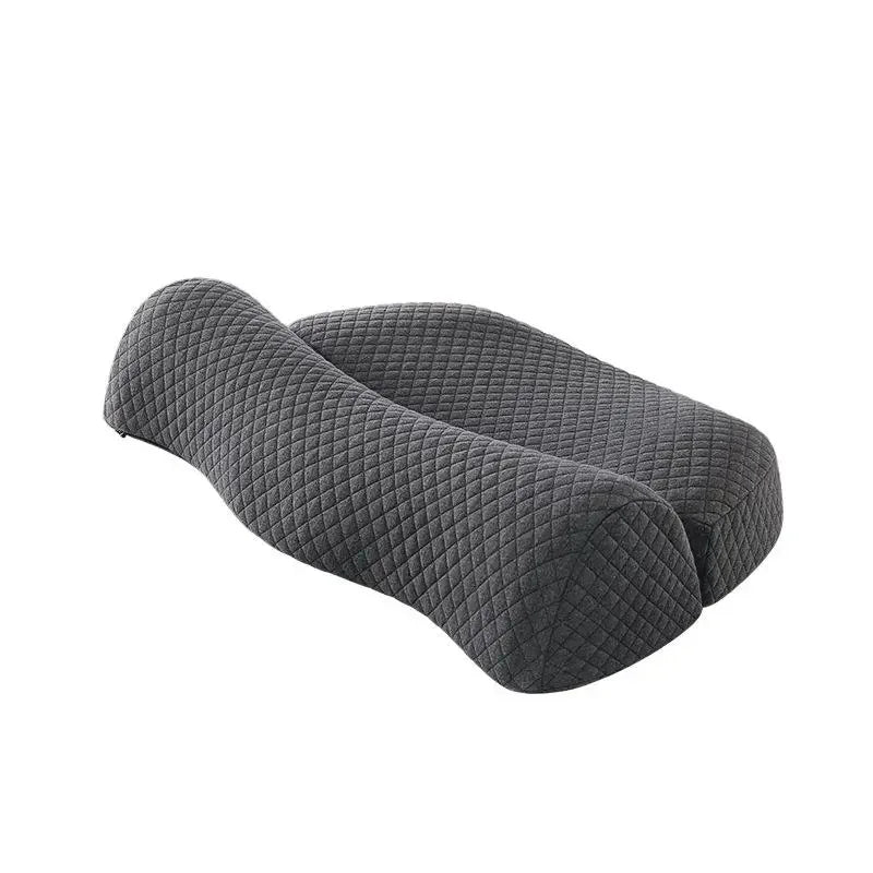 Cervical Pillow Memory Foam Core, Ergonomic Curve Design, Enhanced Neck Contour, Head Support, Relieves Fatigue