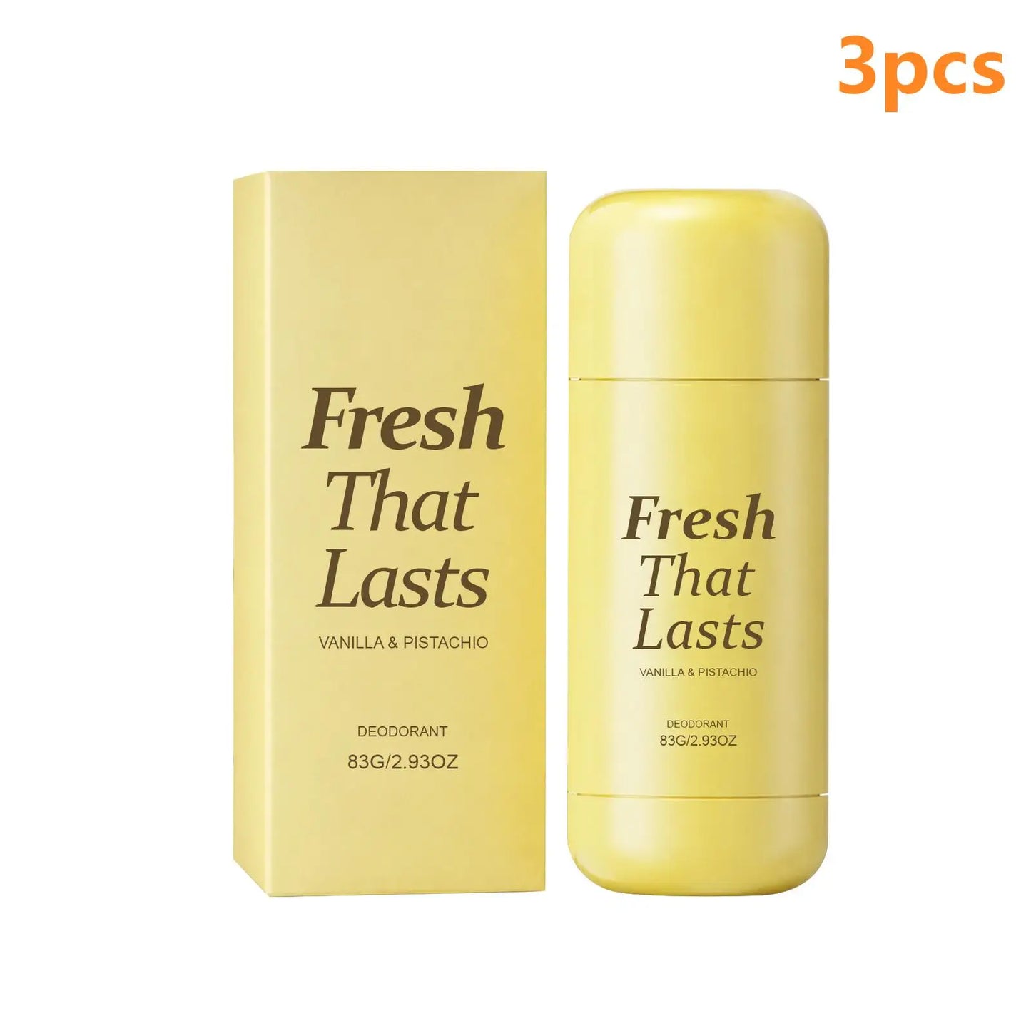 Vanilla Deodorant Stick Armpit Antiperspirant Odor Eliminator Brightening Skin Care Products Kojic Acid Turmeric Deodorant 83g