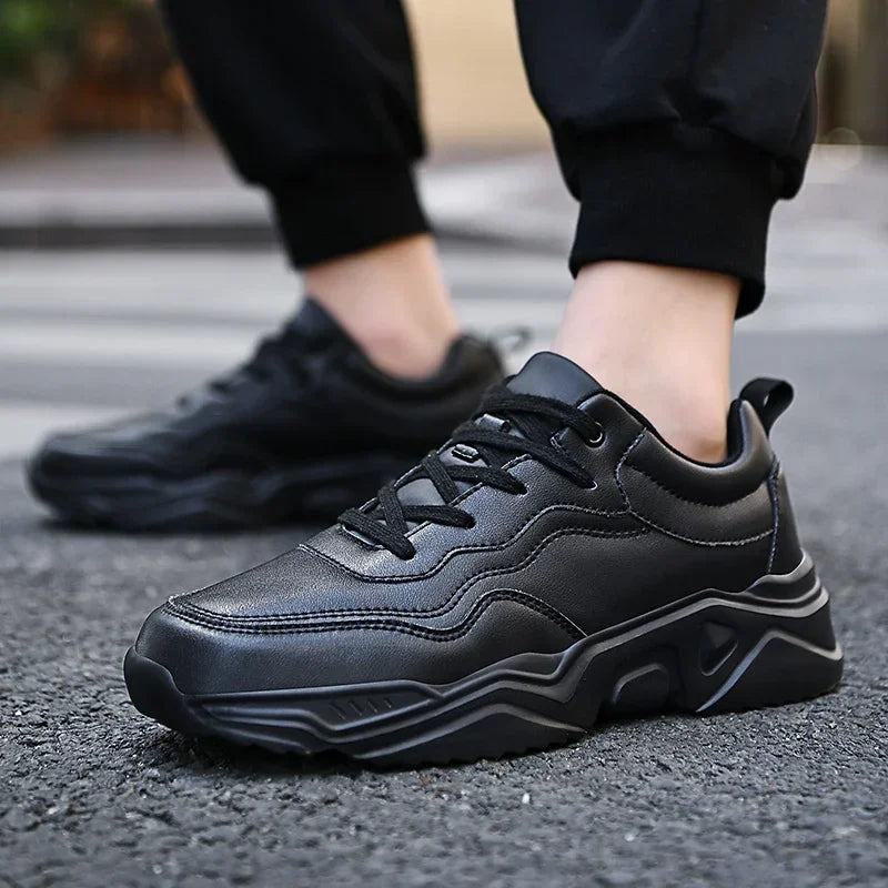 Winter Men Casual Shoes Breathable Warm Walking Sneakers Outdoor Lightweight Male Sport Shoes Lace-up Mens No-slip Running Shoes