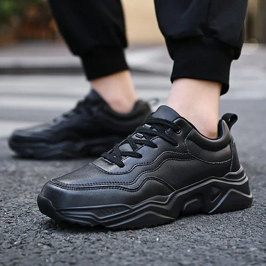 Winter Men Casual Shoes Breathable Warm Walking Sneakers Outdoor Lightweight Male Sport Shoes Lace-up Mens No-slip Running Shoes