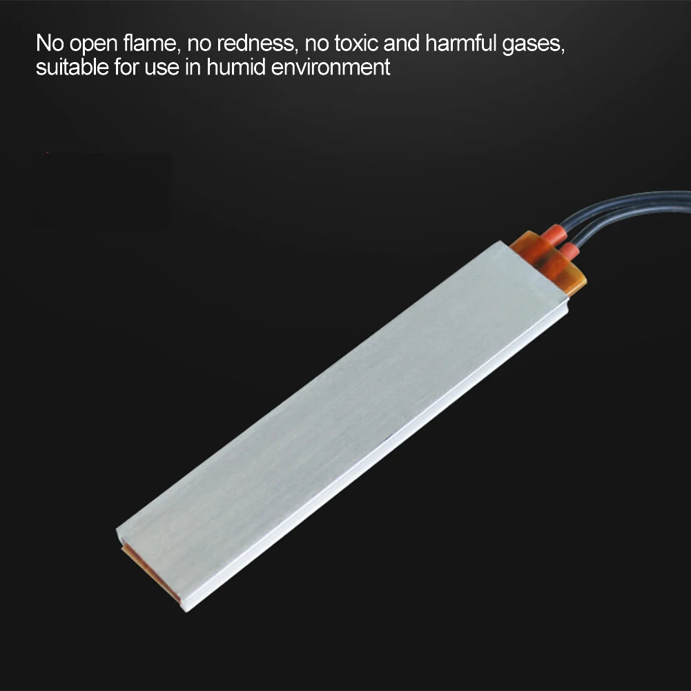 220V 100x21x5mm PTC Heating Plate PTC Heating Sheet Element Temperature 60-270℃ Temperature Heating Plate Electric Heater Access