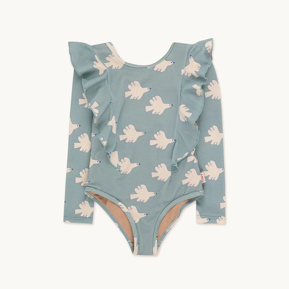 2025 Summer TC Baby Girls Swimsuits One Pieces Holiday Boys Swimming Trunks Child Seaside Swim Bikini Vacation Kid Swimwear Sets