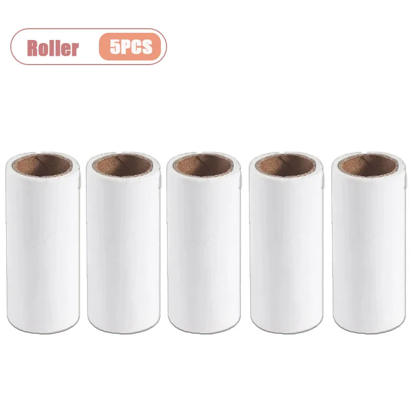1-10PCS Portable Lint Remover Travel-Friendly with Handle Reusable Manual Pet Hair Remover for Clothes Bags and Furniture