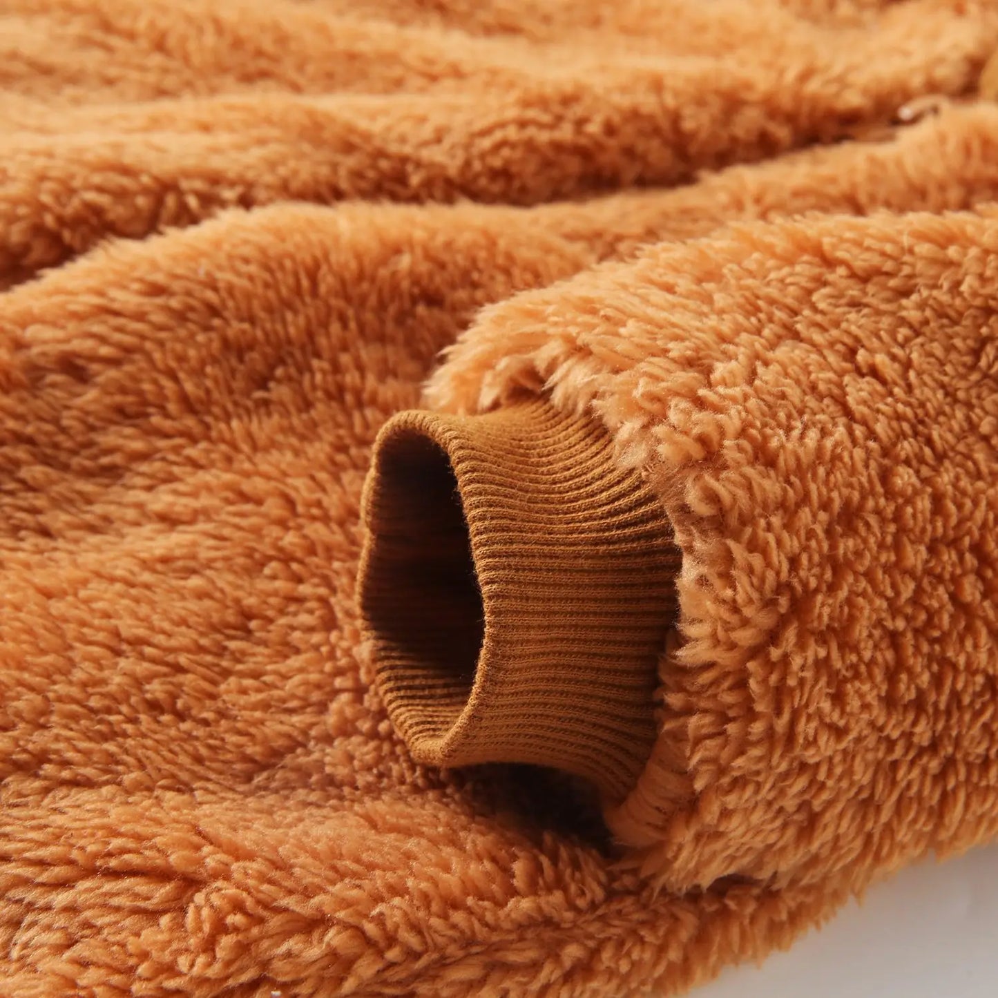Sanlutoz Winter Fleece Thickened Zipper Toddler Long Sleeve Jumpsuits Clothing Warm Baby Rompers Cute Animal Hooded