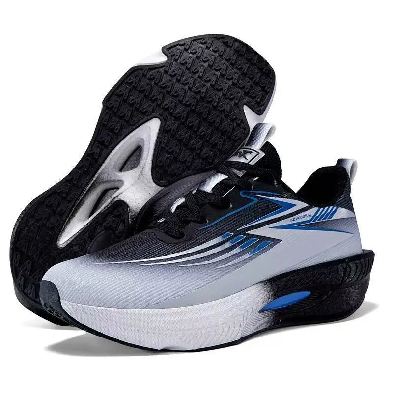 Men Running Shoes Carbon Board Air Cushion Marathon Sneakers Breathable Lightweight Women's Comfortable Speciality Sports Shoes