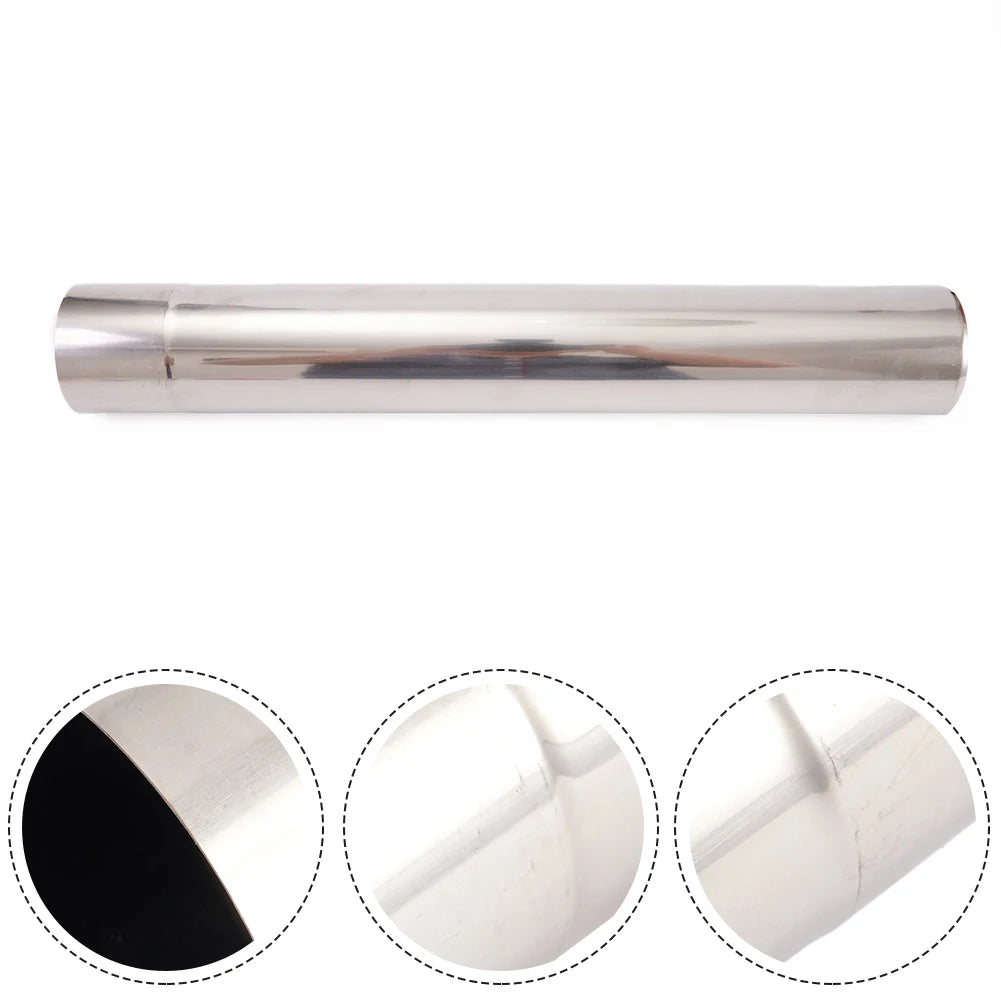Stainless Steel Chimney Straight Exhaust Pipe Portable Chimney Pipe Hot Tent Stove Outdoor Woodstove Accessories Winter Heater