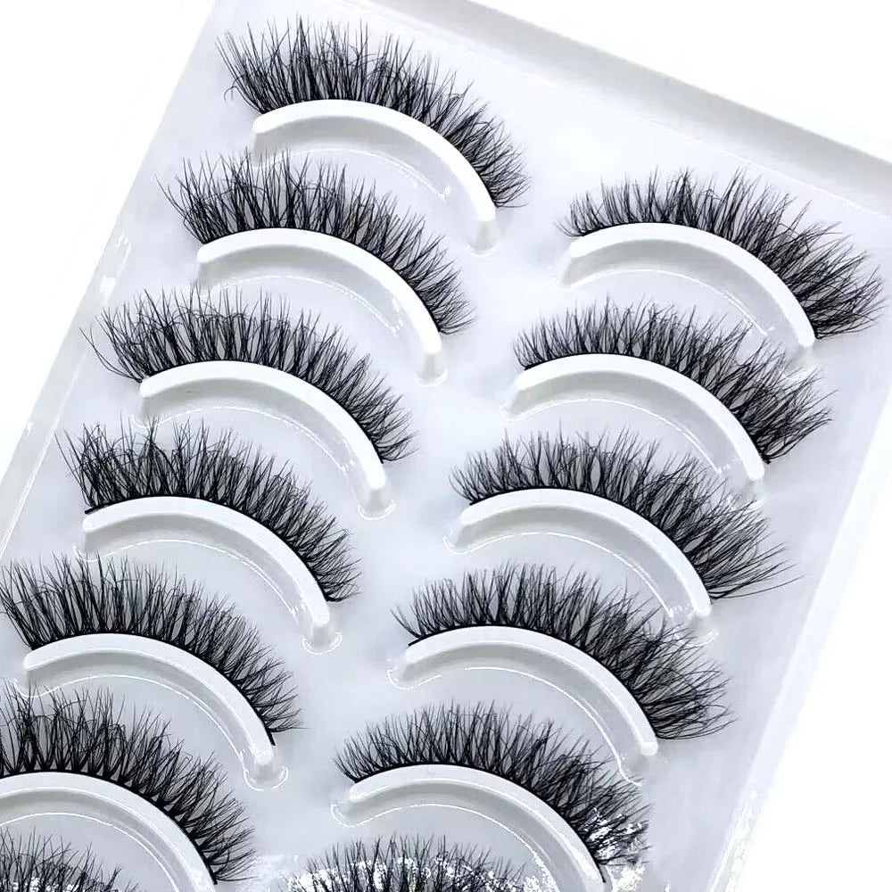 33 Style 10/50/100 Boxes 10Pairs Natural 3D Mink False Eyelashes Makeup Fake Eye Lashes Faux Cils Make Up Beauty Tools Wholesale