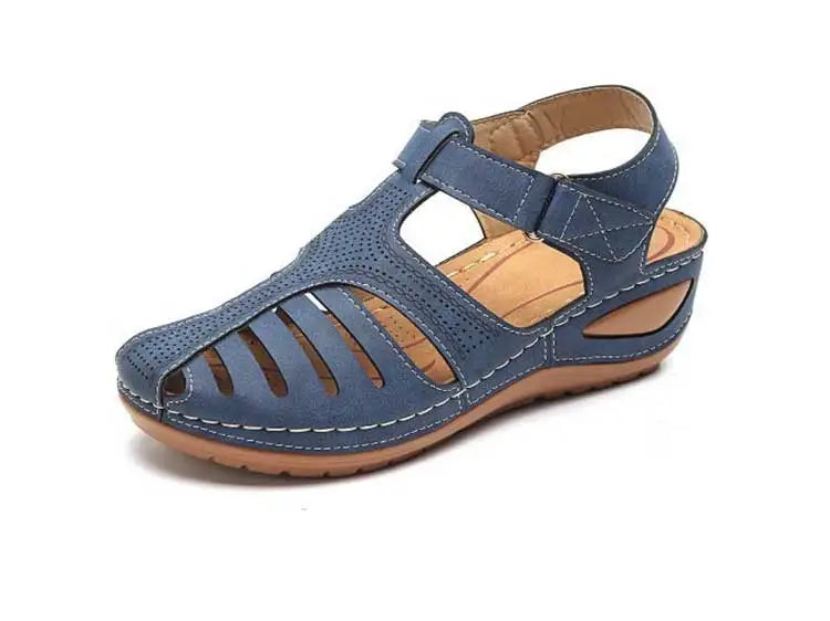 Women's Sandals Classics Summer Shoes For Women Summer Sandals Wedge Heels Sandalias De Mujer With Low Platform Footwear Female