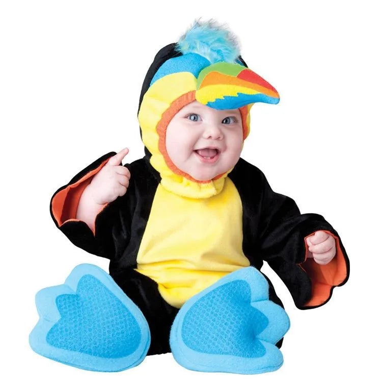 Halloween Baby Boy Girl Clothes Romper Onesie Newborn Toddler Christmas Rompers Flannel Warm Soft Baby Infant Costume
