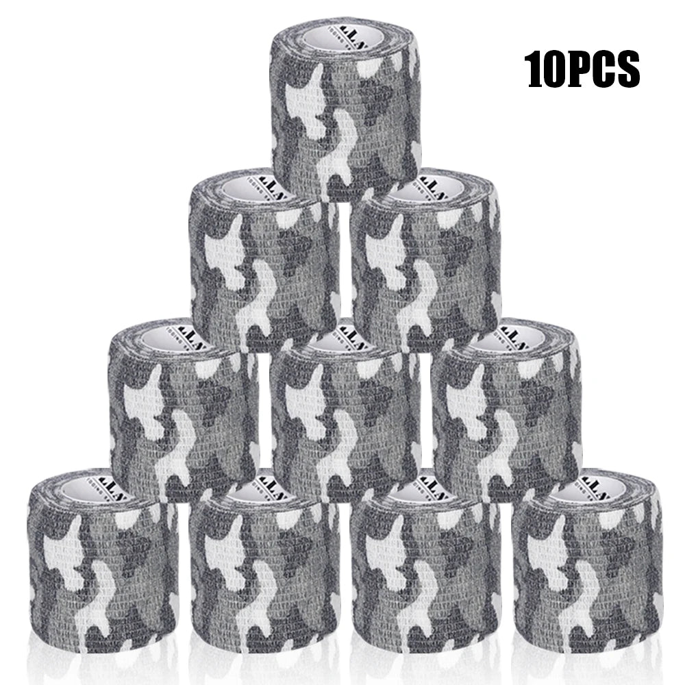16/10/3PCS Tattoo Grip Bandage Colorful Self Adhesive Wrap 5cm X 4.5m Non Slip Handle Tape Tattoo Machine Grip Cover Supplies
