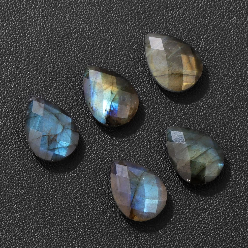 High Quality Natural Stone Labradorite Beads Charms Shiny Healing Gem Stone For Jewelry Making Necklace Earrings Accessries