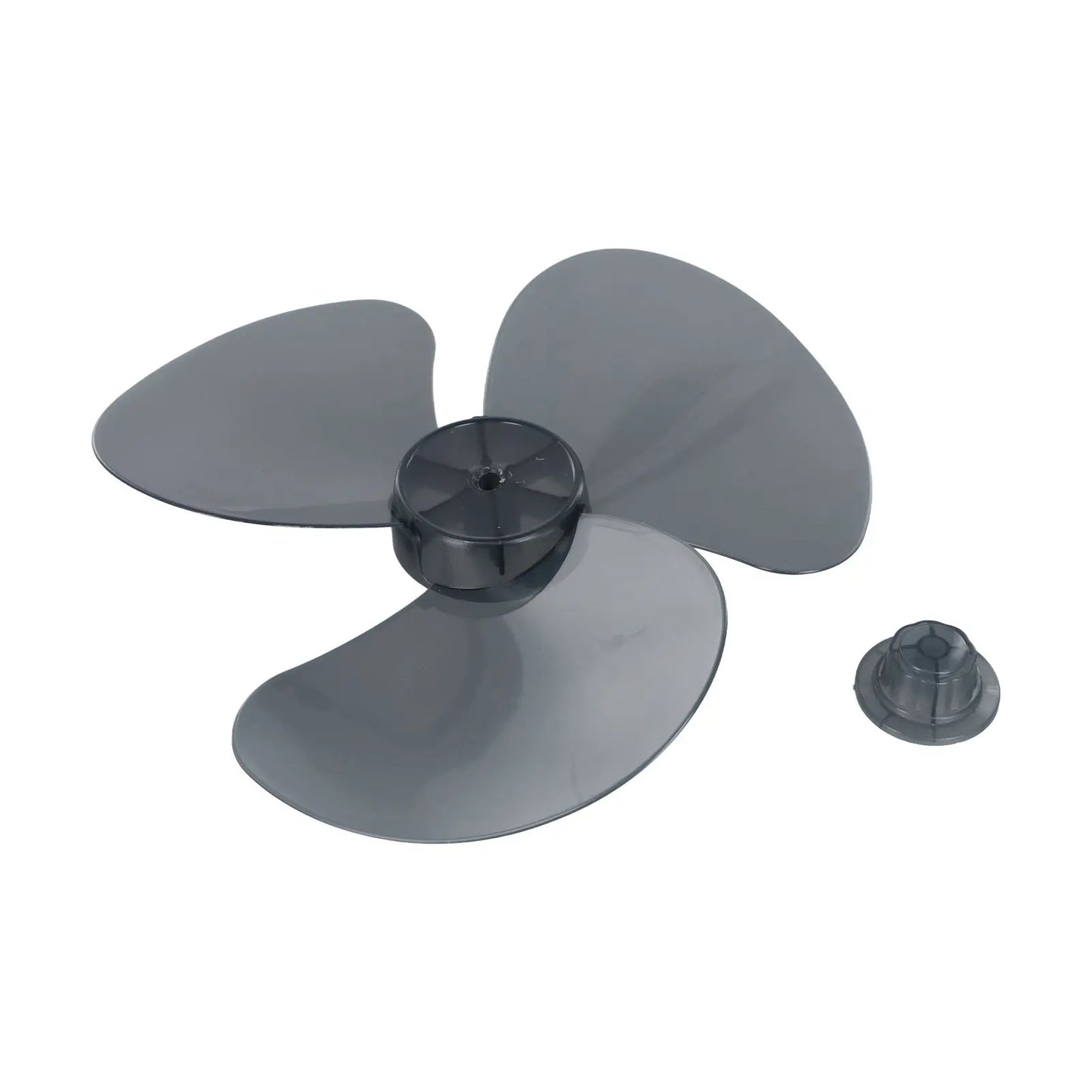 High Quality Fan Blade 3 Leaves Radius 14cm Standing Pedestal Floor Wall Table Fanner Transparent Black Transparent White