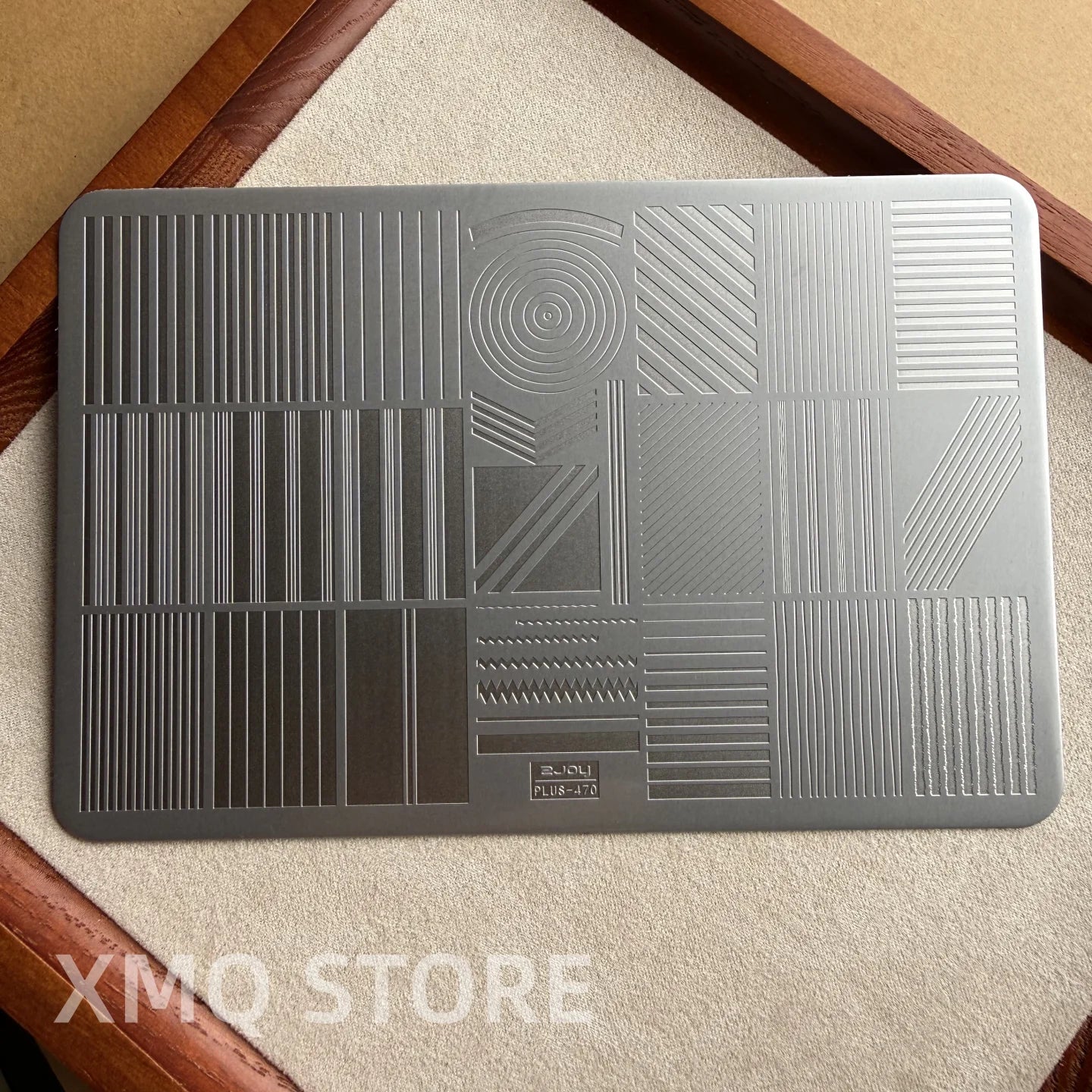 XMQ NAIL ART STAMPING PLATES LINES TEMPLATES LETTERS IMAGEPLATES