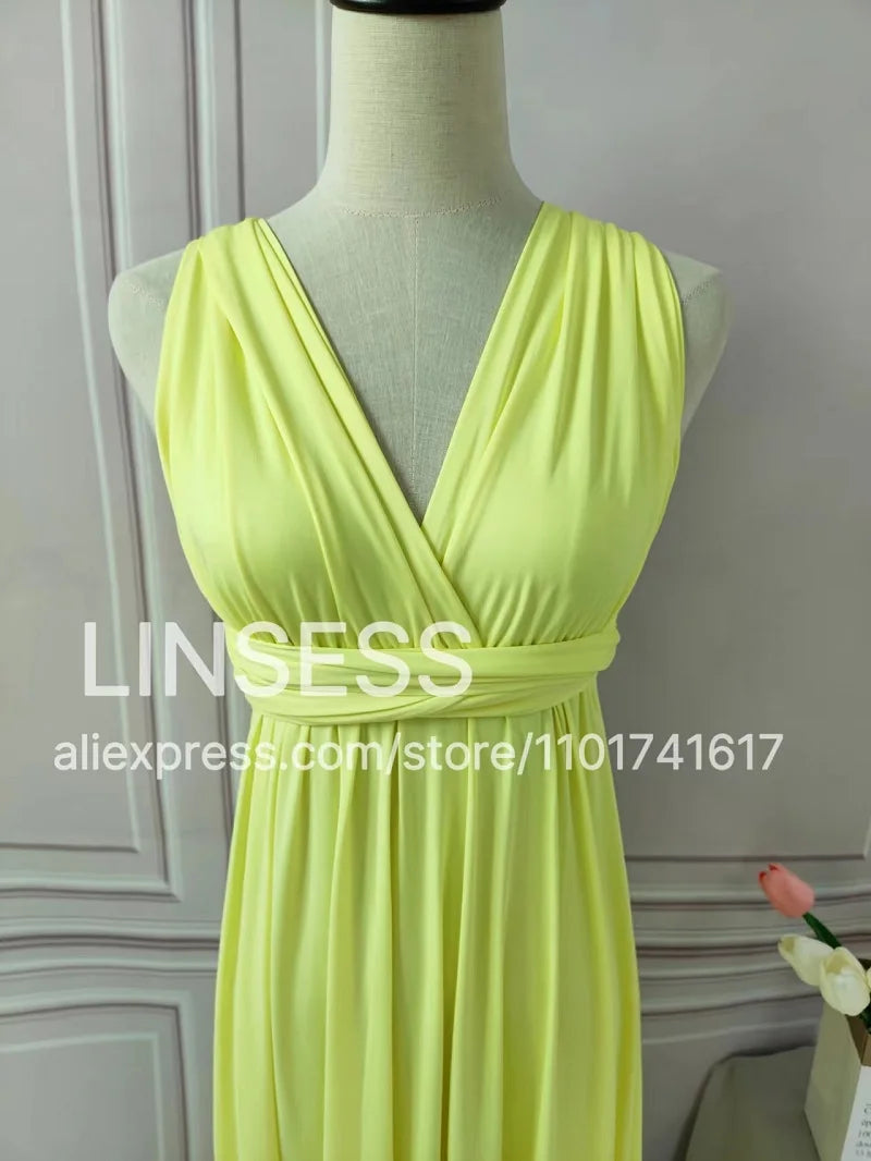 Multiway Maxi Dress Bridesmaid Dress Infinity Cocktail Dress Floor Length Bridesmaid Dress Maxi Dress for Bridesmaid Gifts