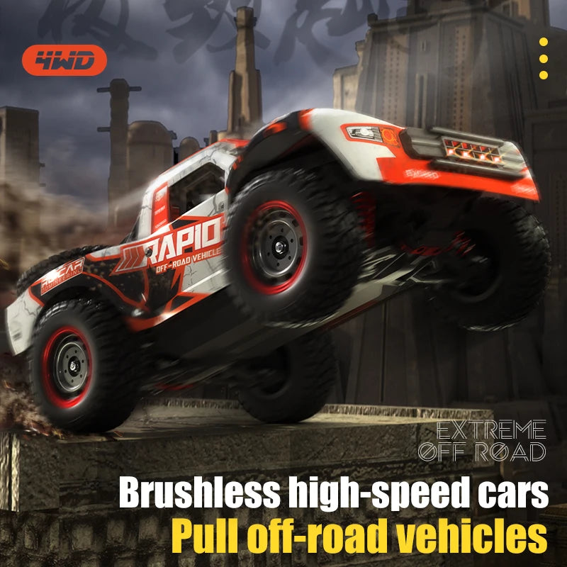 1/14 Q130 RC Car Desert  4WD Off-road Truck 2.4G High Speed Car Racing Drift Remote ControlVehicle Toys For Boys Children