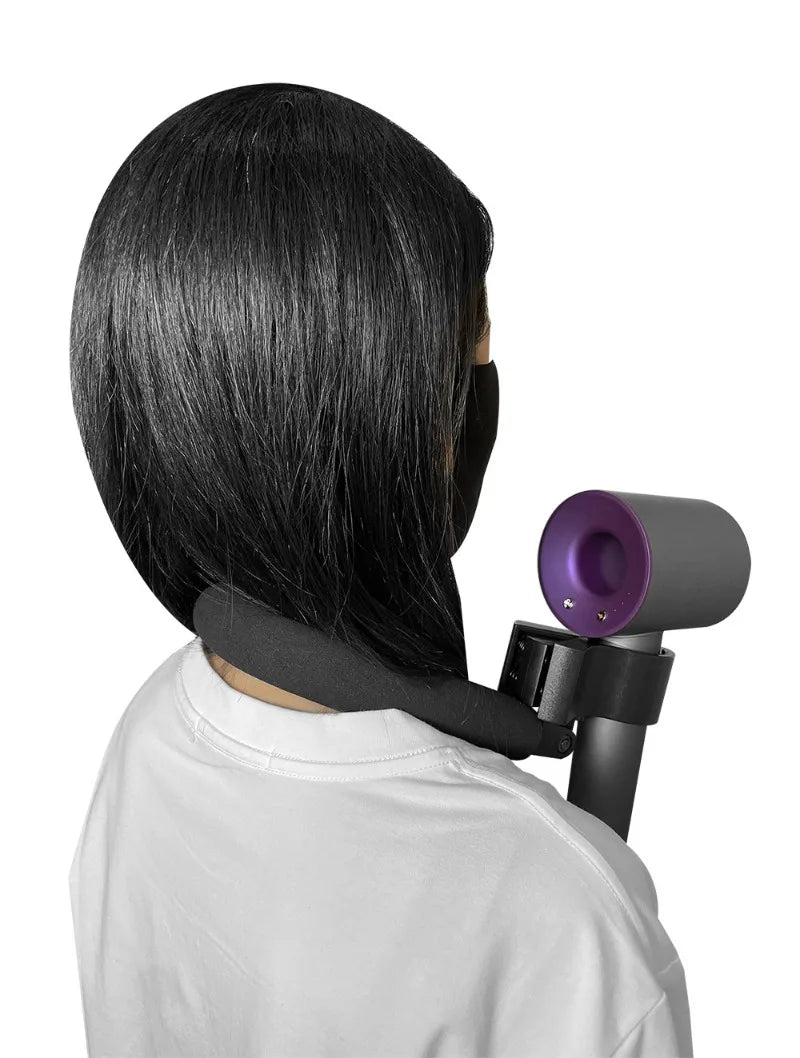 Pet Portable Neck Hair Dryer Holder Cat Grooming Supplies Adjustable Wind Direction Angle Pet Cleaning Products Accessories