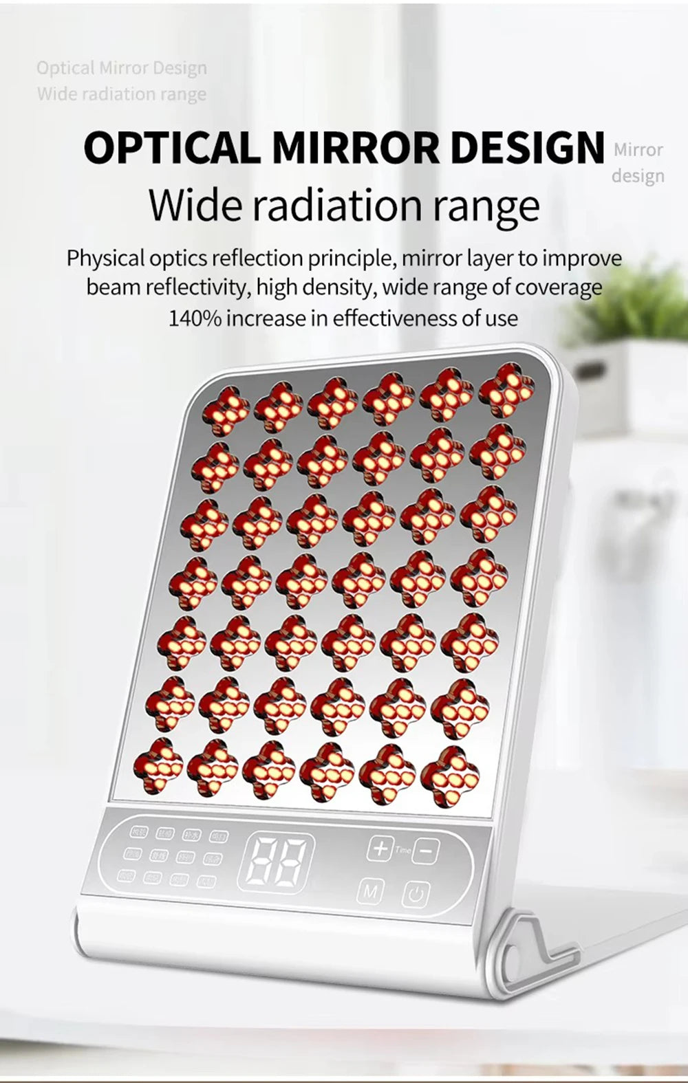 NEW Red Light Therapy Led Facial Infrared Panel 4 Wavelengths 415nm 590nm 630nm 850nm Light LED Beauty Devices for Face and Body