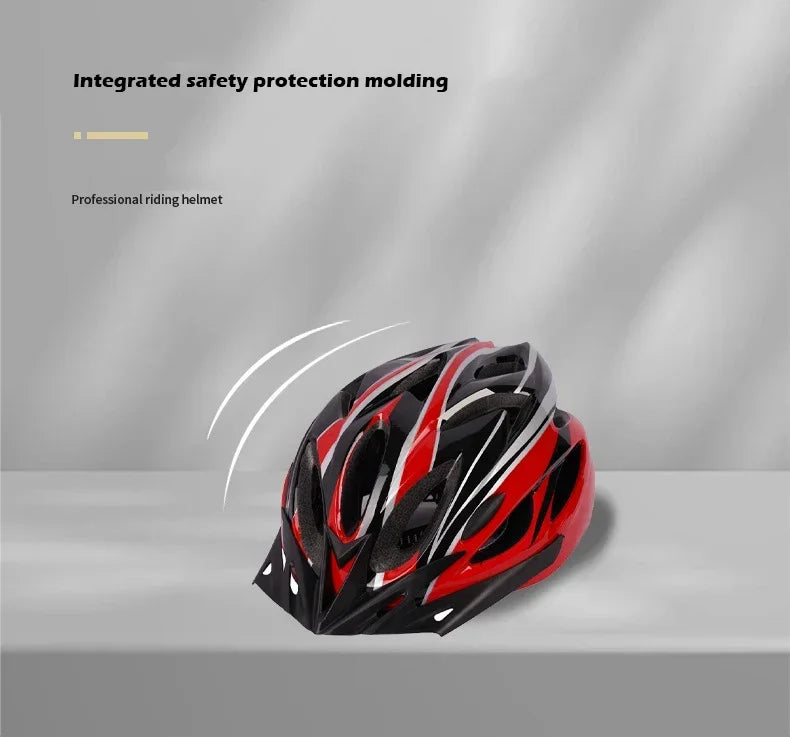Cycling Safety Helmet Man Women Road Mountain Bike Helmet Outdoor Bicycle Skateboard Scooter Integrally-Molded Ultralight Helmet