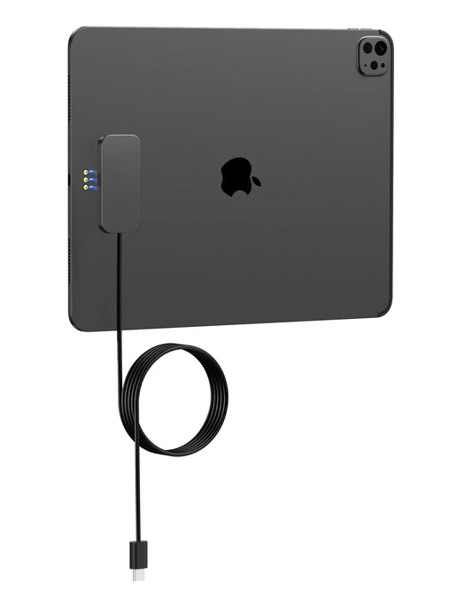 M30 Magnetic Wireless Charger for iPad Pro/iPad Air Fast Charging Smart Connector Charger with 5.56ft USB-C Cable(Adapter Not)