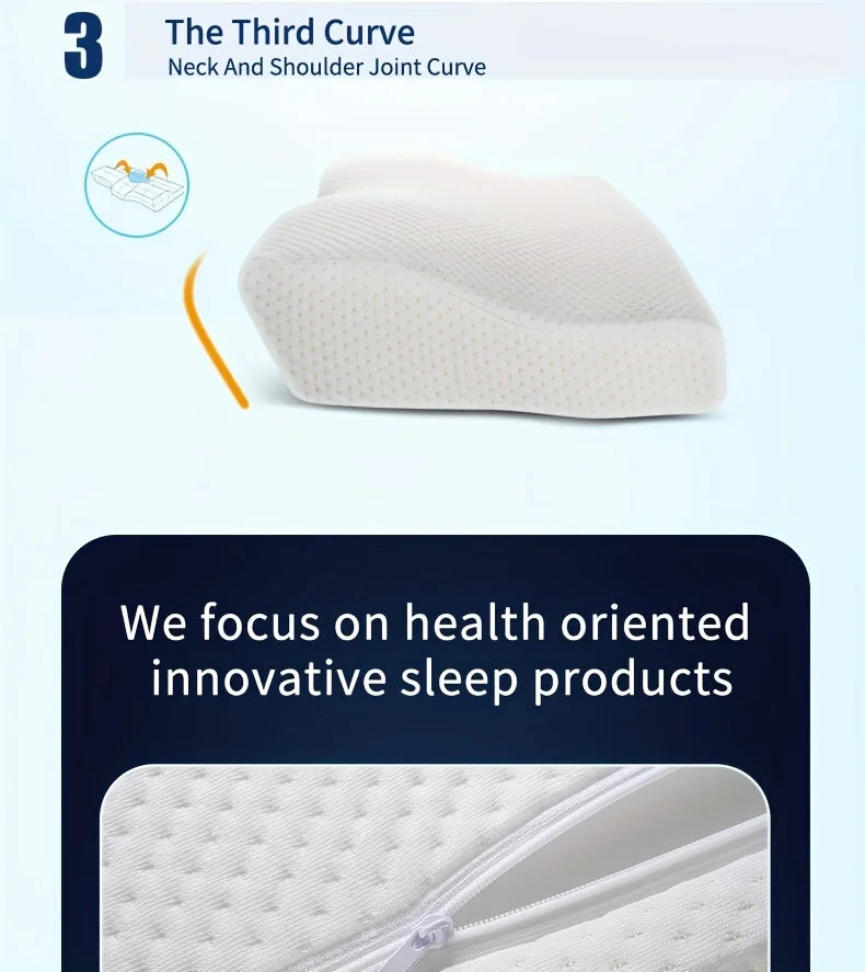 Memory Foam Bed Orthopedic Pillow For Neck Sleeping Orthopedic Pillow Pillow Latex Cervical Neck  Pillow For Side Back
