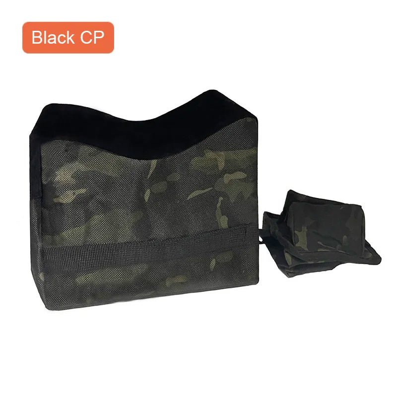 Tactical Gun Rest Bag Support Stand Outdoor Shooting Sandbag Unfilled Front Rear Gun Bag Airsoft Hunting Accessories