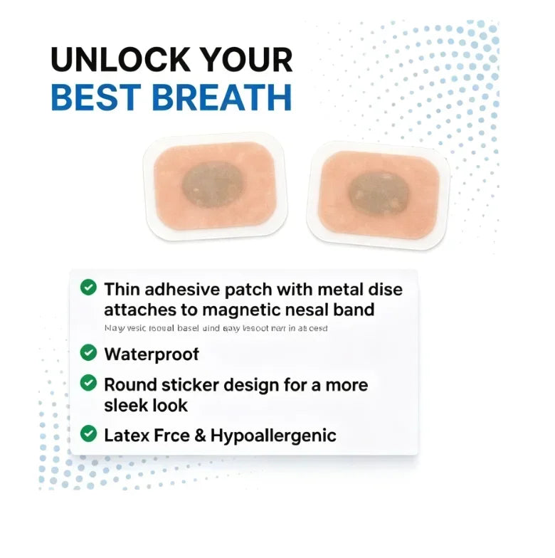 Physical Nasal Dilator Set, Anti-Snoring Nose Clips with Nasal Strips, Widen Nasal Passages & Boost Airflow, Improve Night Breathing for Better Sleep Quality