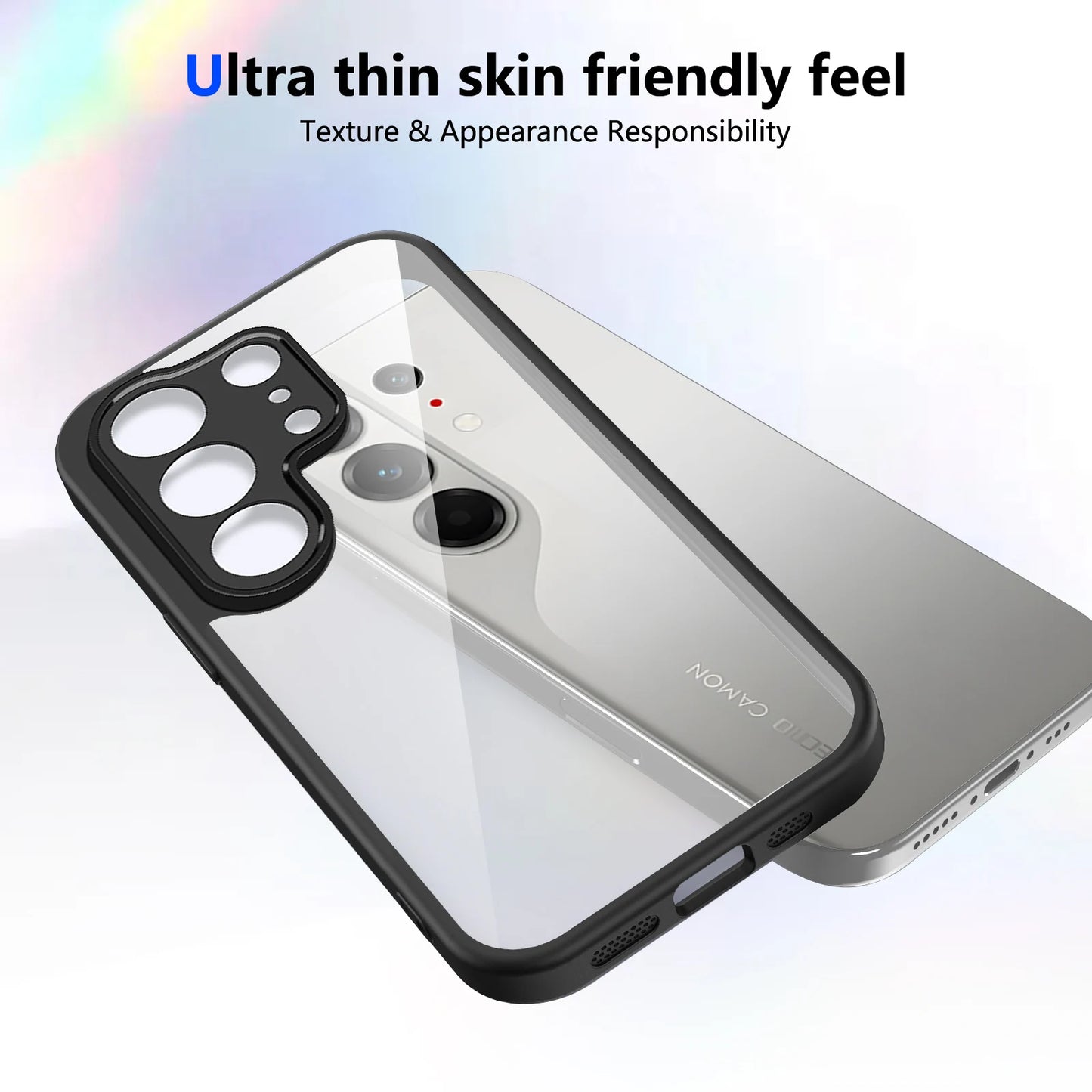 For Tecno Camon 50 Ultra Air Cushion Silicon Bumper Clear Matte Back Cover Hard Case Tecno Camon 50 Pro Coques Tecno Camon 50