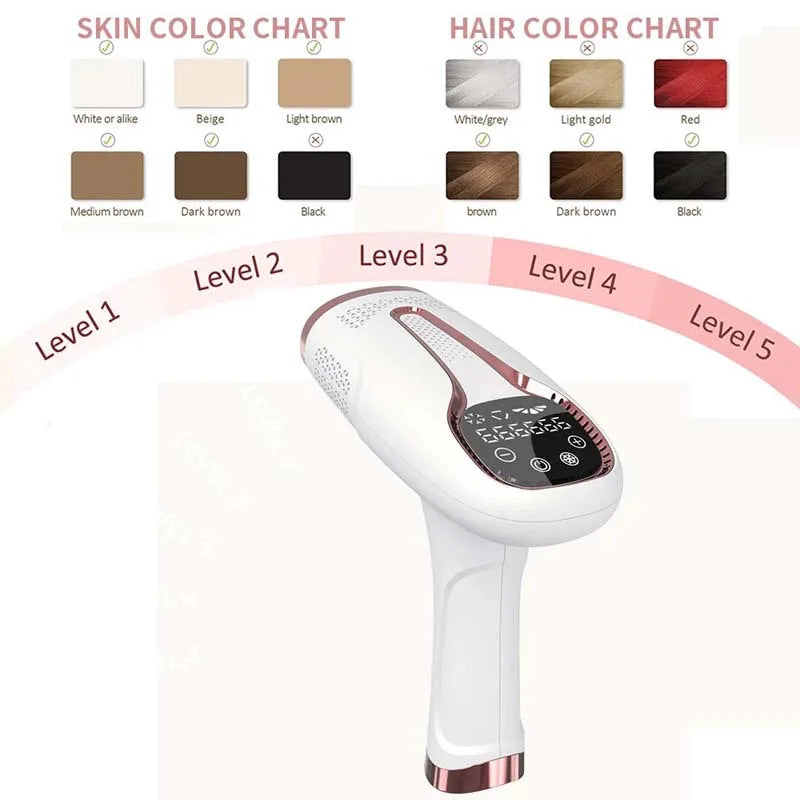 Professional Permanent Hair Removal Ipl Machine Cheap 9 Gear Laser Ipl Customized Flashes 999,999 Remove Hair for Women Man