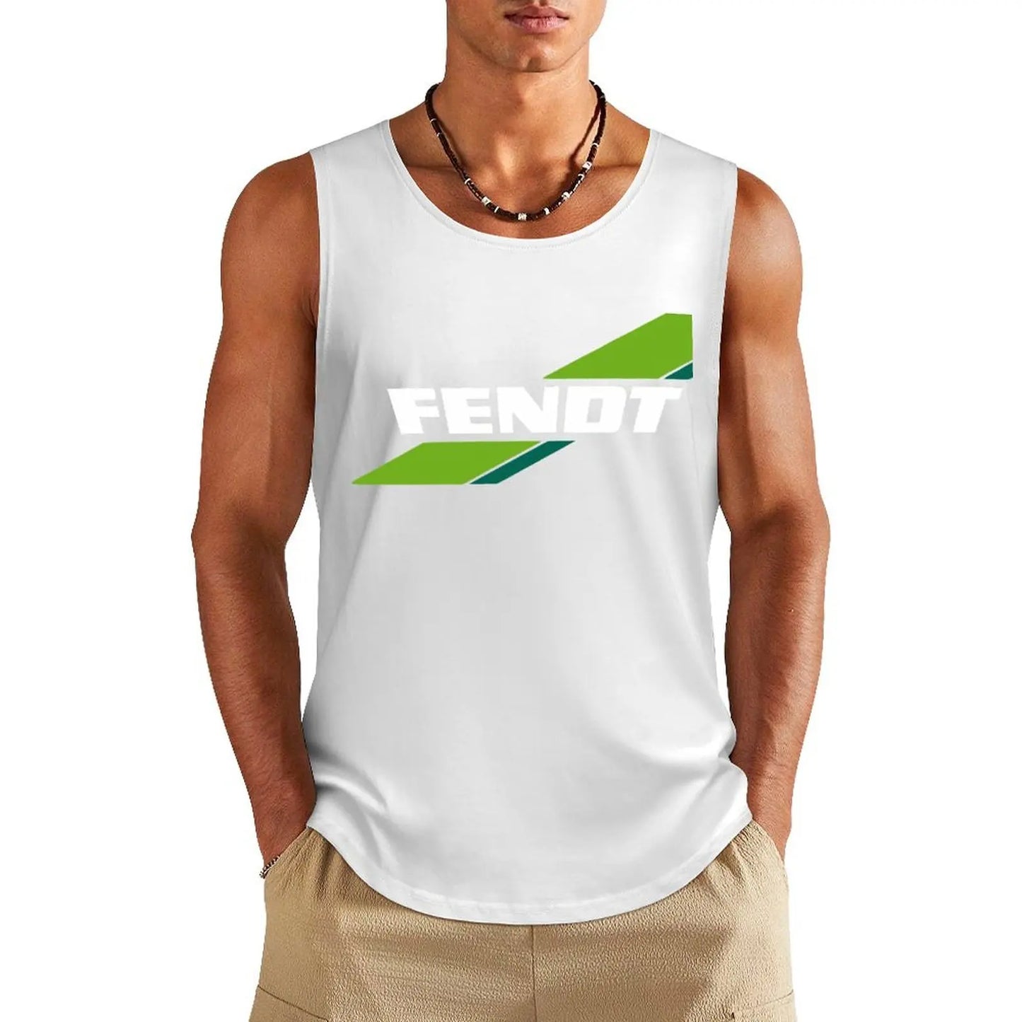 Fendt Tractors Logo Tank Top t-shirt gym man Gym t-shirt man Men's vest