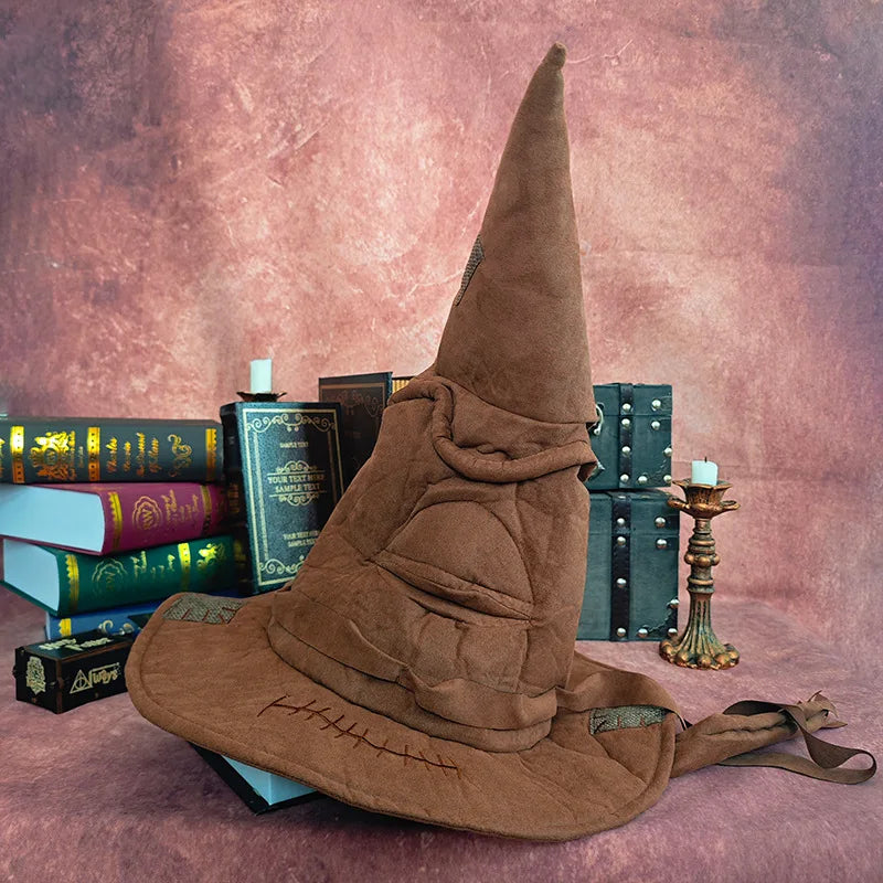 2026 Vintage Halloween Witch Hat Magic Academy Tree Hat Cosplay Accessories for Halloween Costume Party Masquerade Carnivals