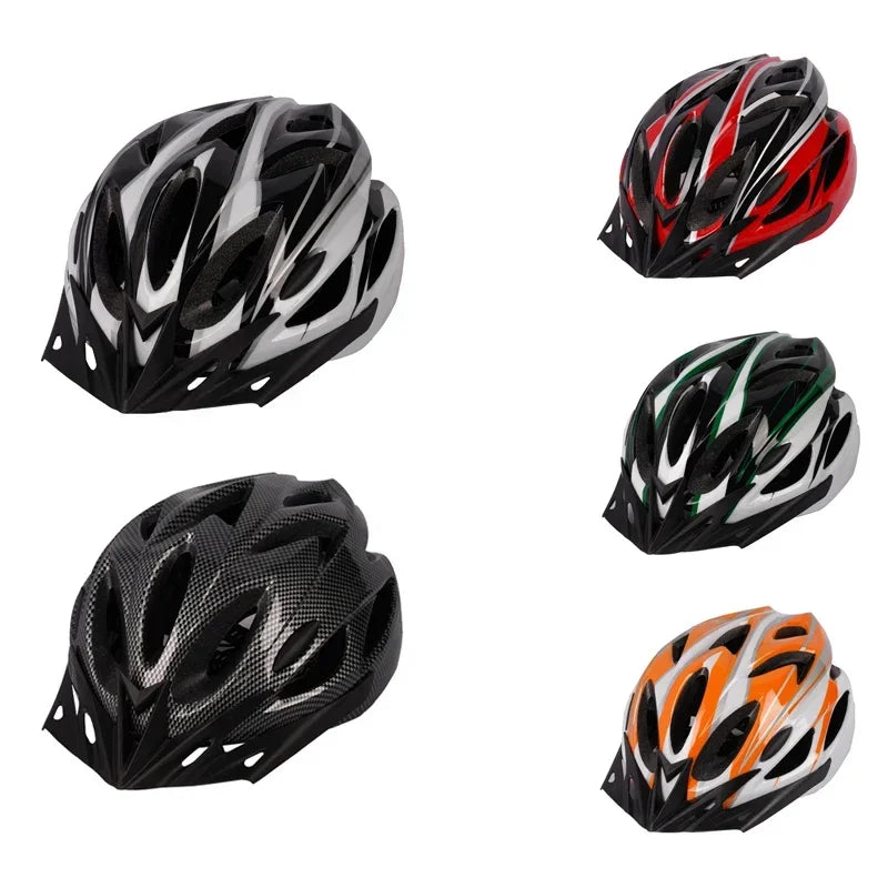 Cycling Safety Helmet Man Women Road Mountain Bike Helmet Outdoor Bicycle Skateboard Scooter Integrally-Molded Ultralight Helmet