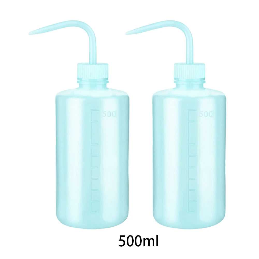 250/500ml Tattoo Wash Bottle 1/2pcs Plastic Safety Rinse Bottle Watering Tools  Lab Non-Spray Squeeze Bottle Tattoo Supplies