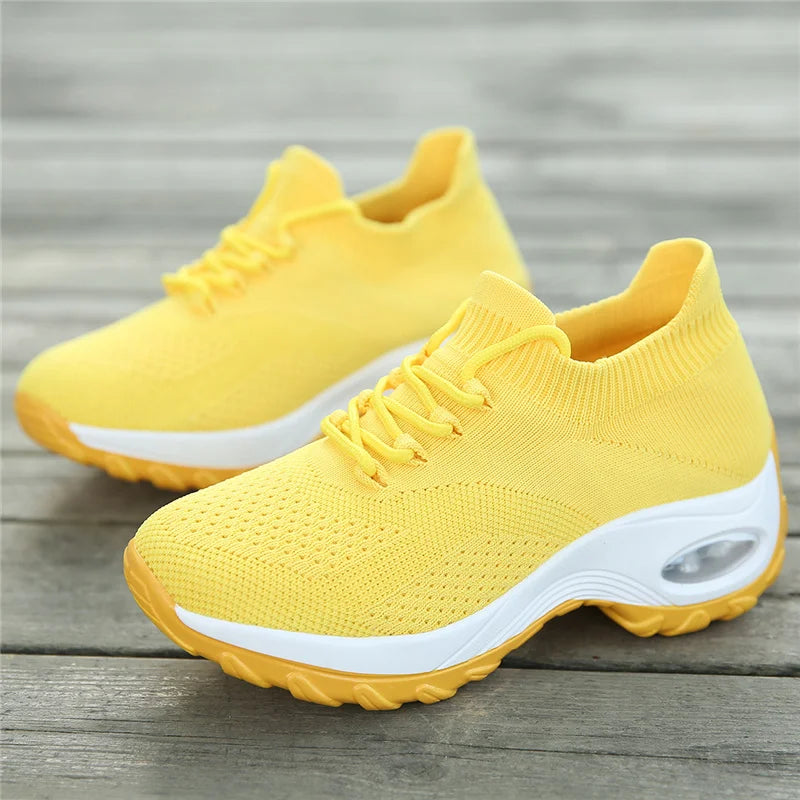 MAEDEF Women Shoes Athletic Sneaker Breathable Non Slip Women Walking Shoes Tennis Sports Casual Walking Shoes Woman Sneakers