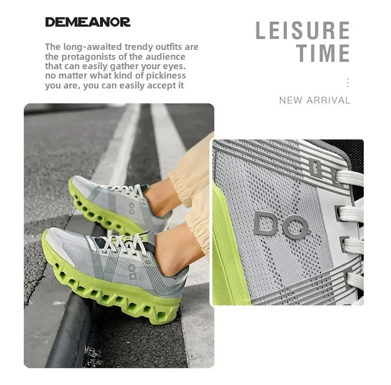 Running Sneakers Men Lightweight Breathable Wear-Resistant Soft Gym Jogging Shoes Comfort Marathon Athletic Sports Shoes for Man